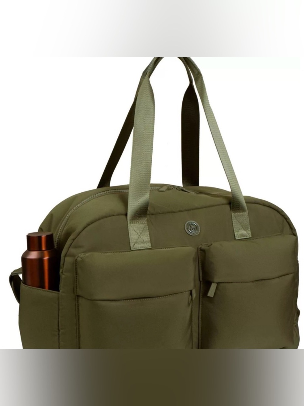 Joan & David 21 Inch Sport Puffer Nylon Weekender Duffle